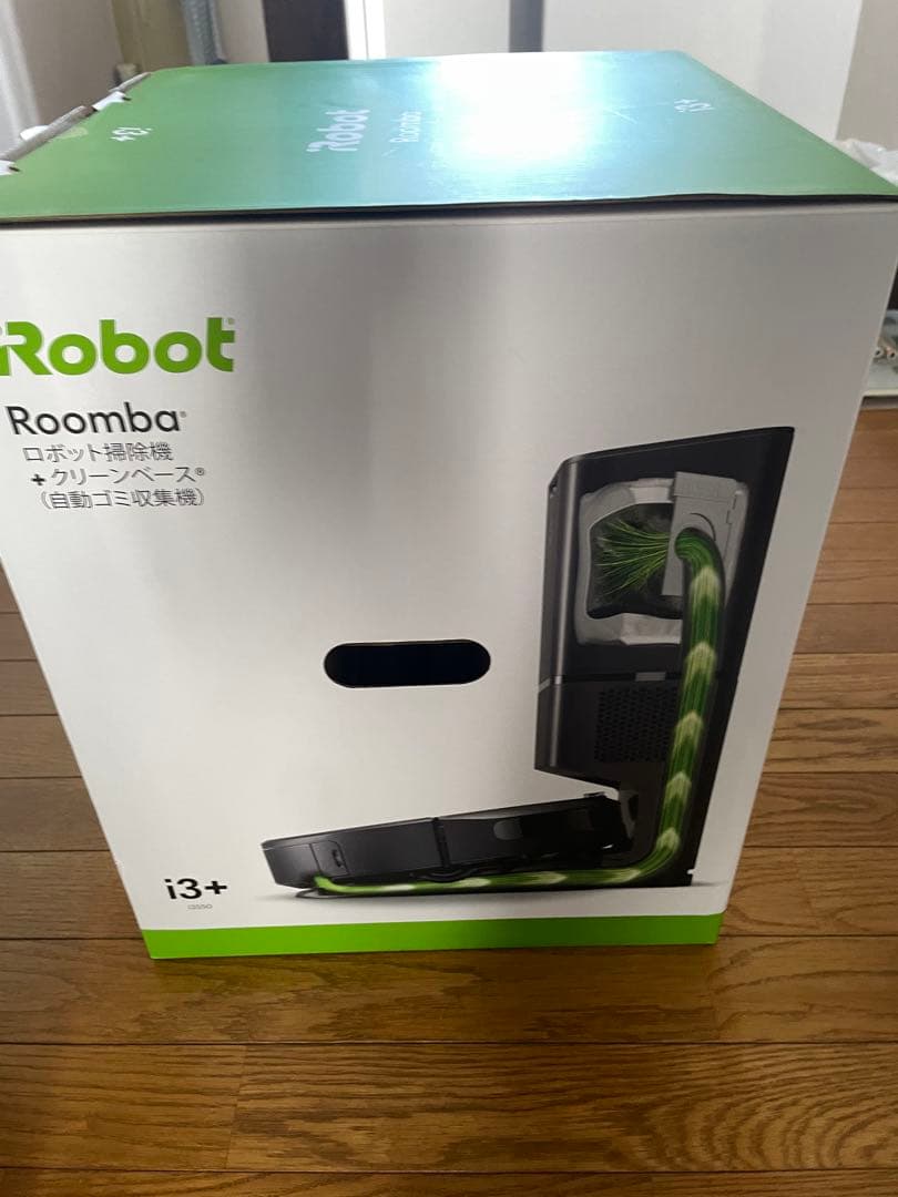 ルンバi3+ 本体 箱 説明書あり