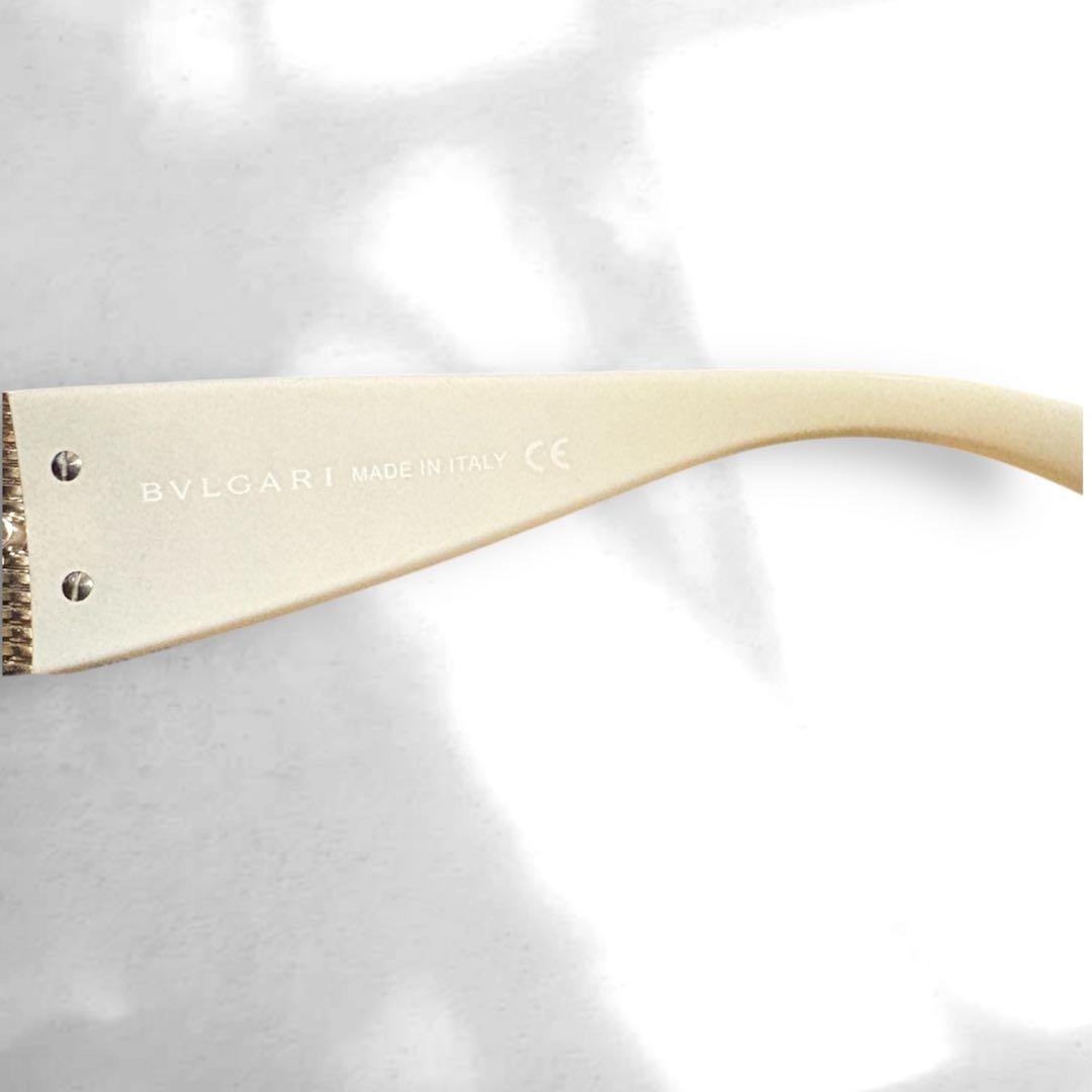 BVLGARI ブルガリ サングラス ブラウングラデーション ゴールド金属