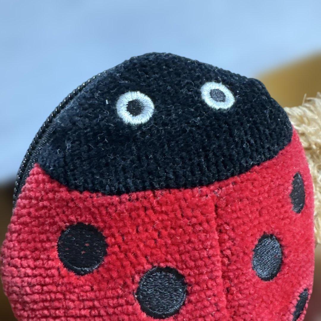 フェイラー　てんとう虫　チャーム　ポーチ