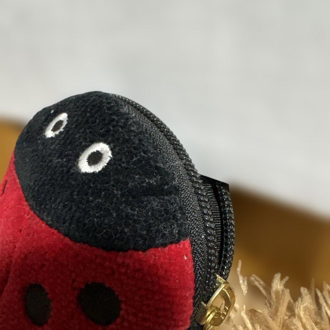 フェイラー　てんとう虫　チャーム　ポーチ