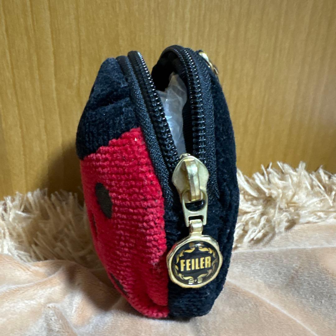 フェイラー　てんとう虫　チャーム　ポーチ