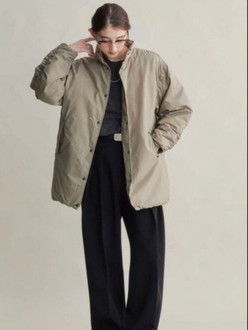 Saku様 オルタレーションゼファーシェル ハーフコート Mマッシュルーム