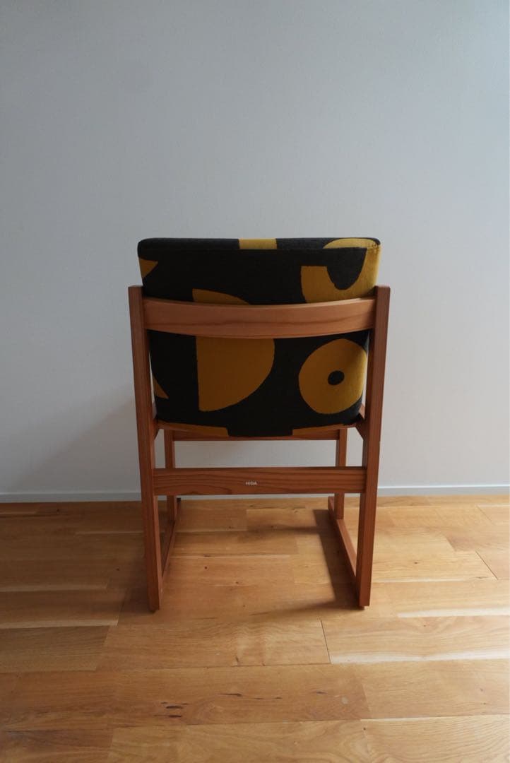 【飛騨産業 × 柚木沙弥郎】スタンダードコレクション 椅子　希少　名作チェア