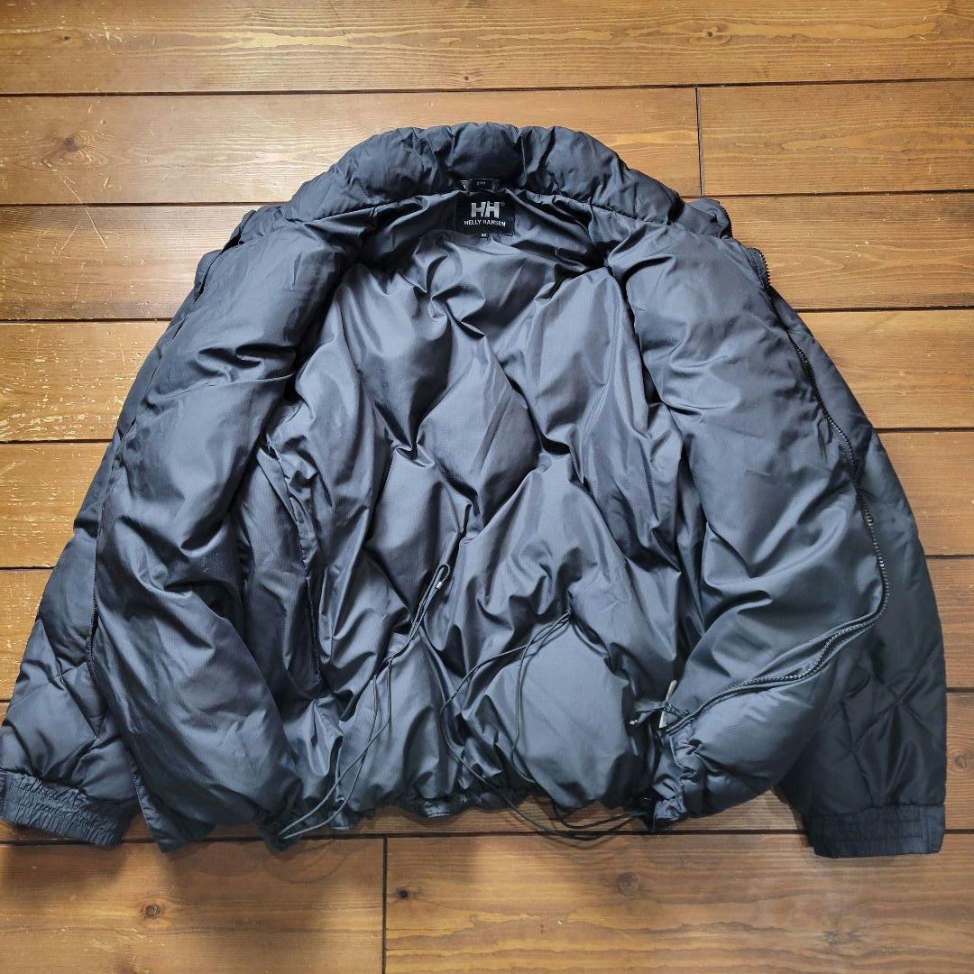 【今季注目】ヘリーハンセン キルティング ダウンジャケット ドローコード 短丈