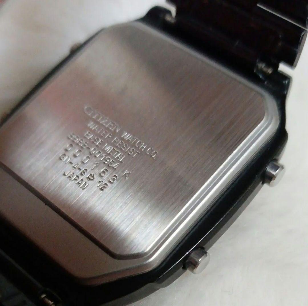 最終価格　CITIZENシチズン 80sデジアナ 腕時計 オリジナルベルト
