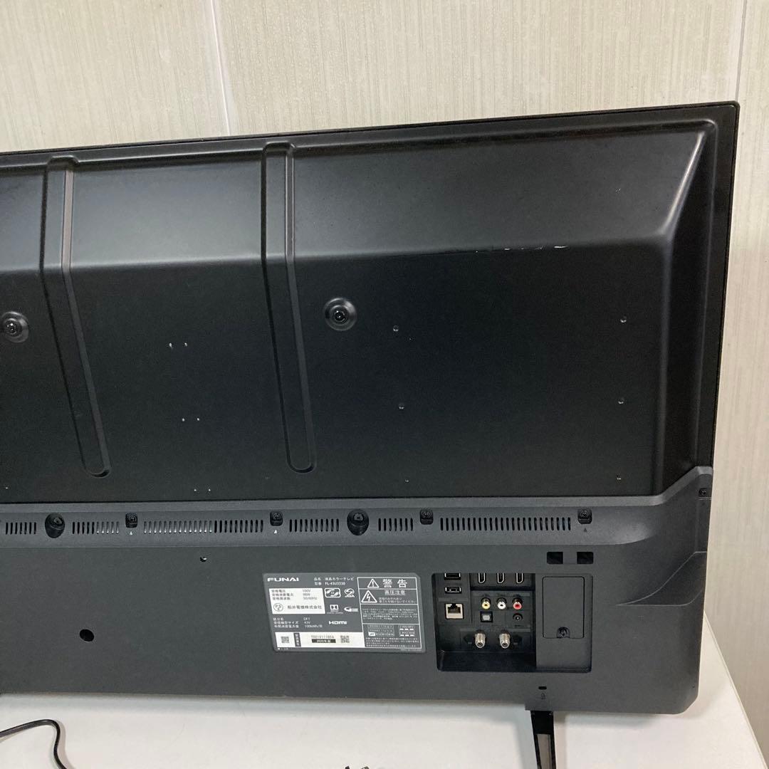 フナイ 43型 液晶テレビ FL-43U3330 2020年製