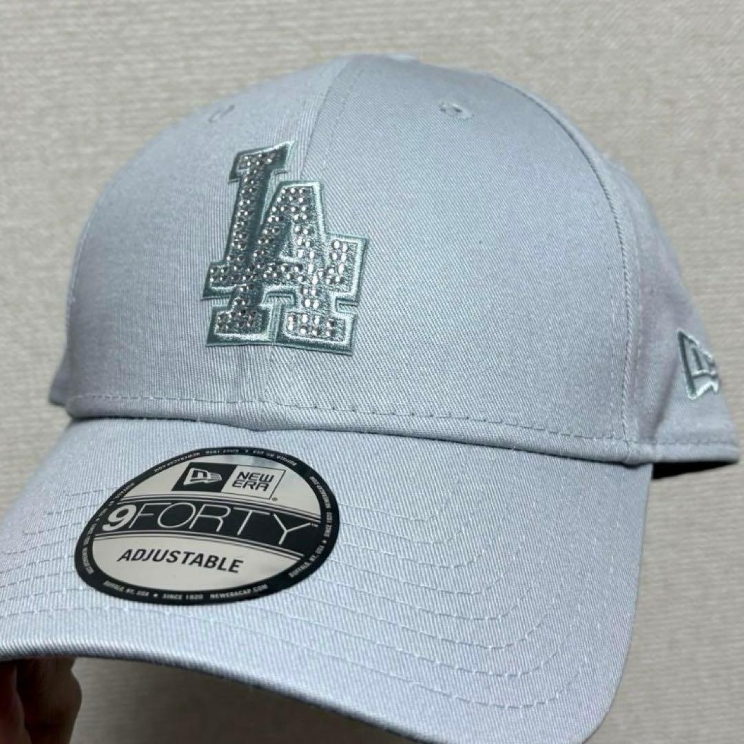 ニューエラ LA ロサンゼルス・ドジャース 9FORTYスノーグレー