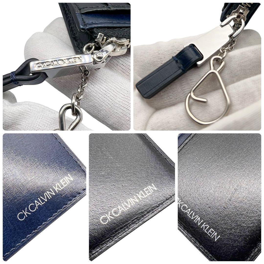 値下 新品に近い CK カルバンクライン 小銭入れ ケース カード 名刺入