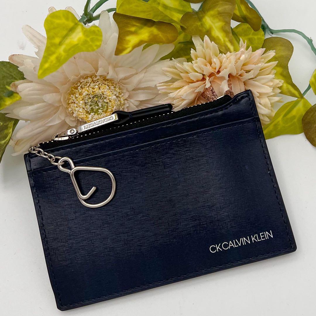 値下 新品に近い CK カルバンクライン 小銭入れ ケース カード 名刺入