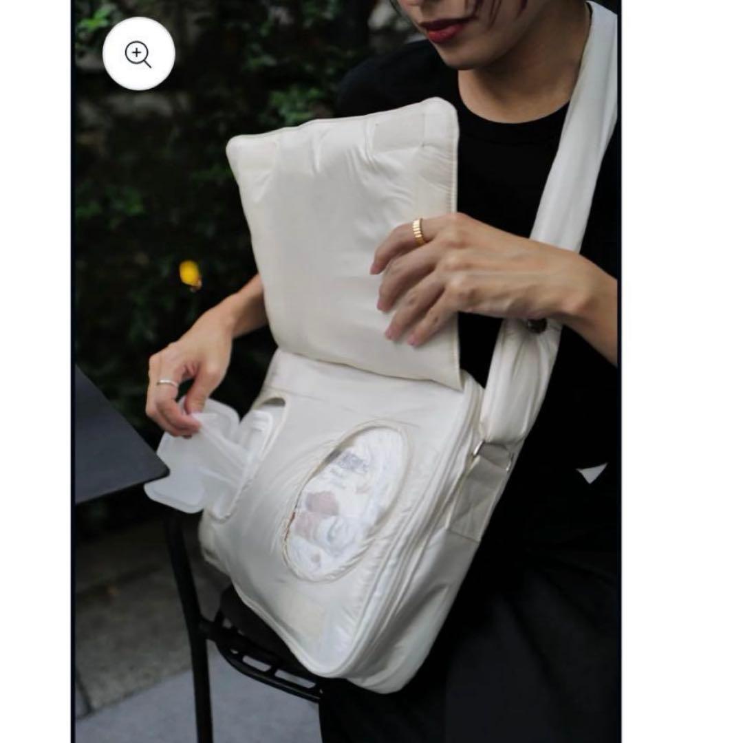 Calin カラン マザーズバックホワイト　新品未使用