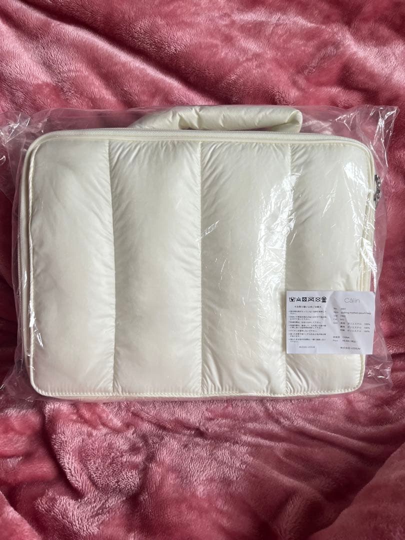 Calin カラン マザーズバックホワイト　新品未使用