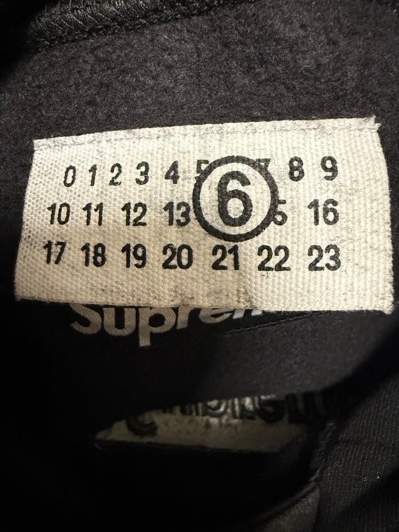 トップス Supreme MM6 Box Logo Hooded Sweatshirt