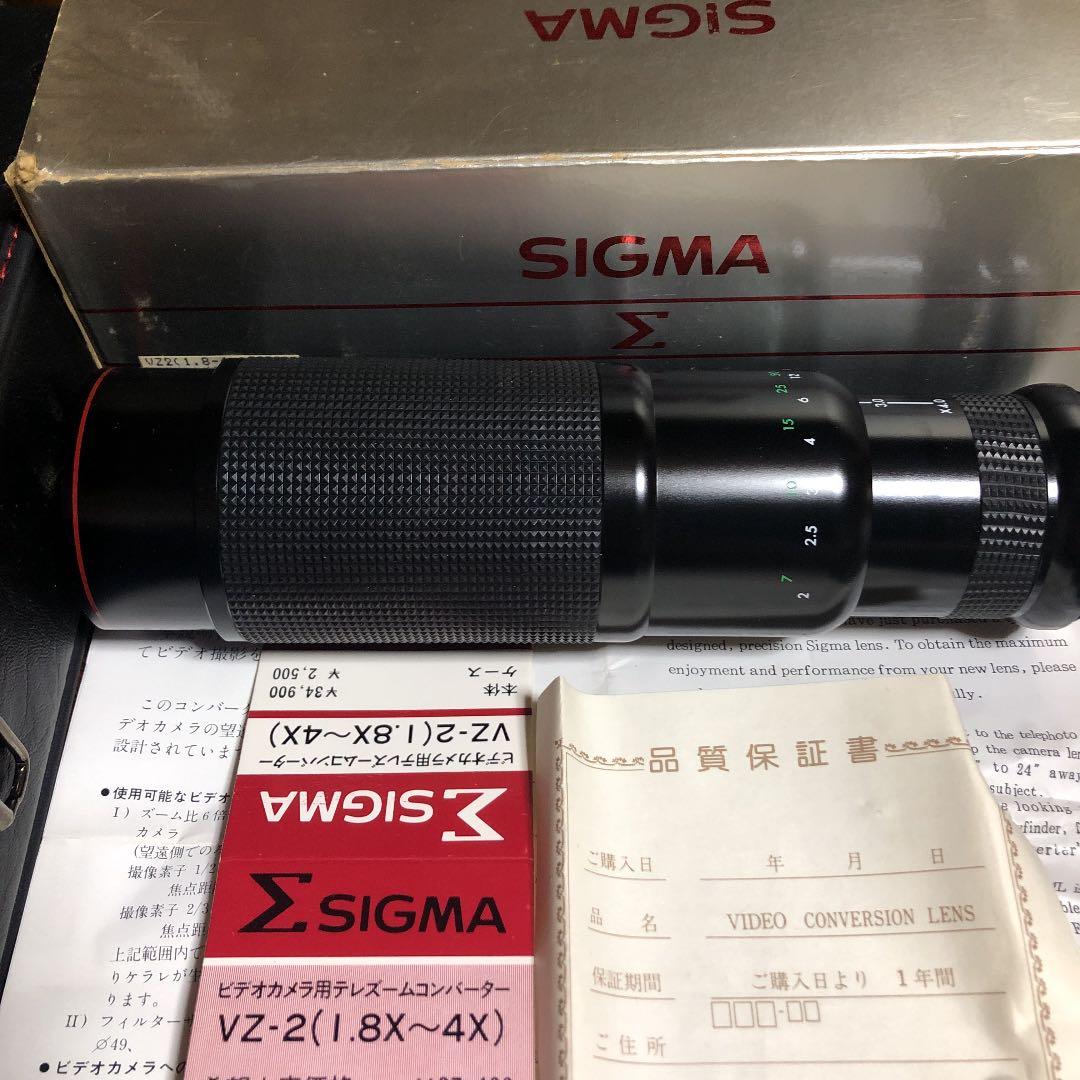 SIGMA ビデオカメラ用テレズームコンバーター　VZ-2