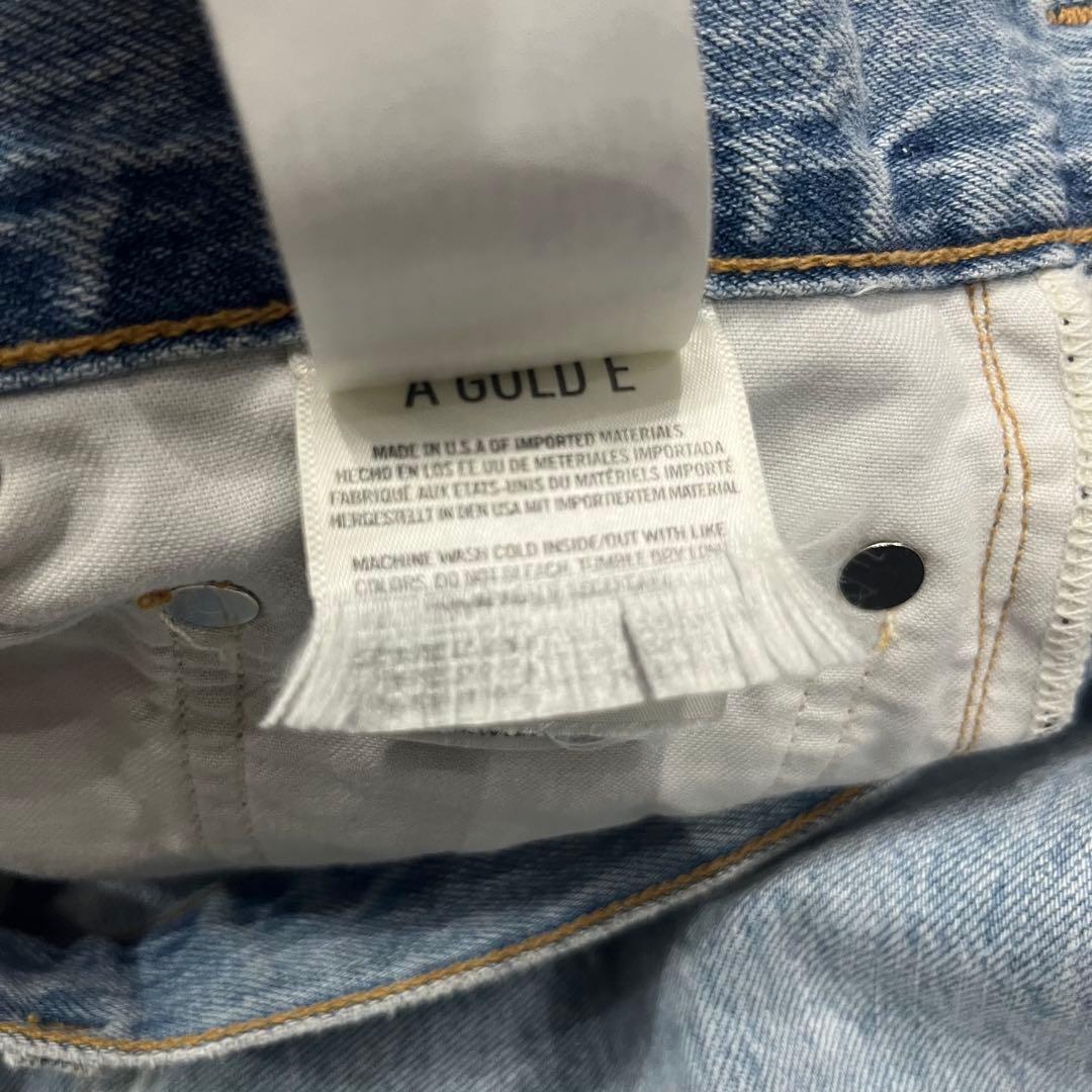 AGOLDE デニム　CRISS CROSS アメリカ製　ラップ