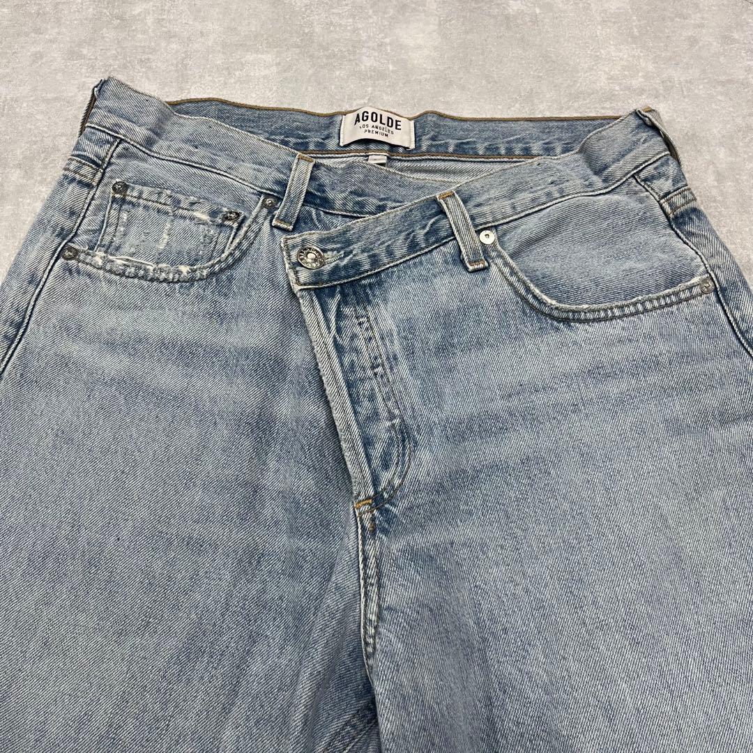 AGOLDE デニム　CRISS CROSS アメリカ製　ラップ
