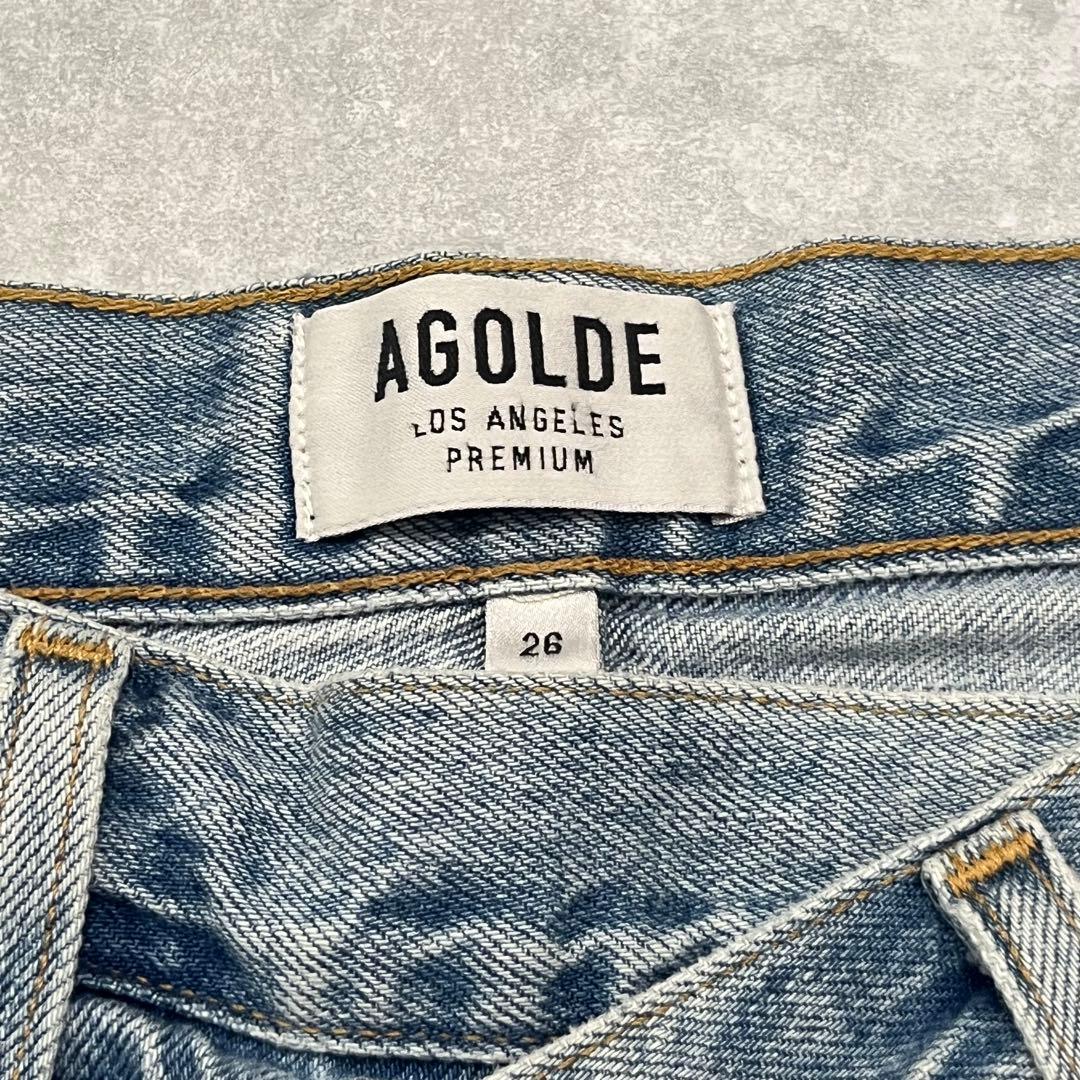 AGOLDE デニム　CRISS CROSS アメリカ製　ラップ