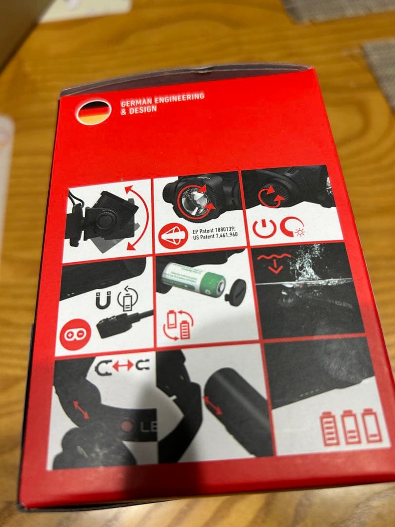 LEDLENSER H7R CORE 充電式ヘッドライト