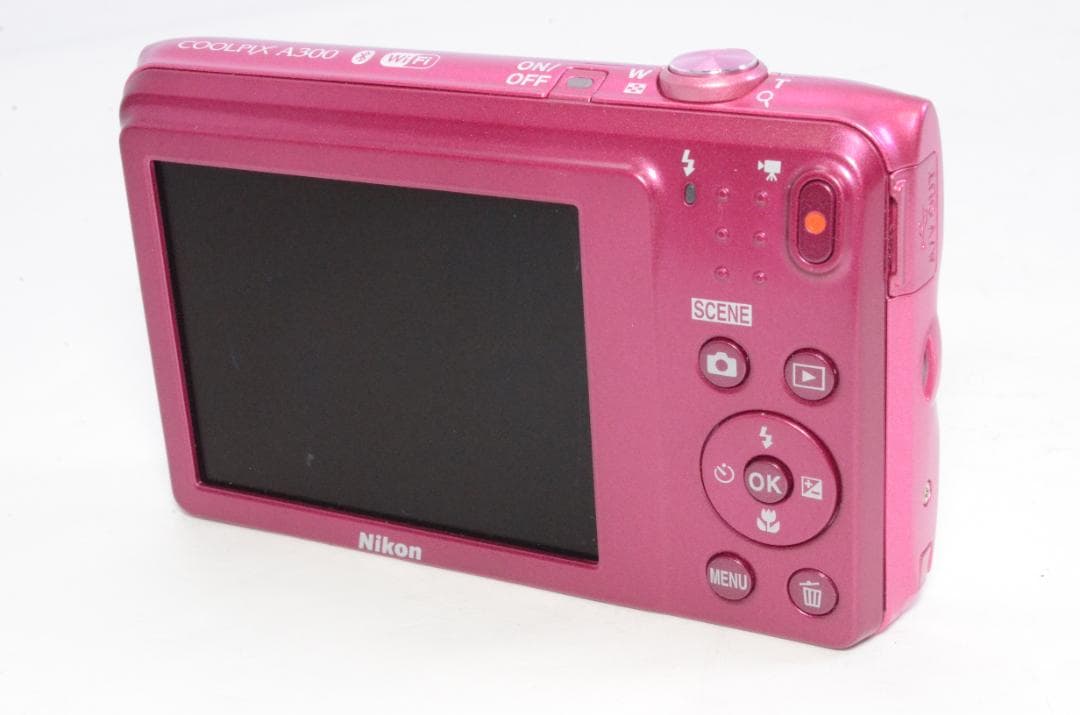 【美品】ニコン Nikon COOLPIX A300 ピンク デジタルカメラ
