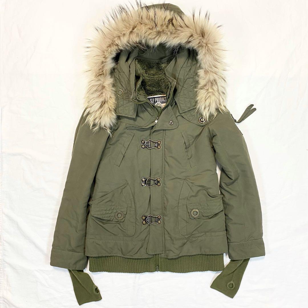 極美品✨ SLY N3B モッズコート ボア ファー カーキ ミリタリー y2k