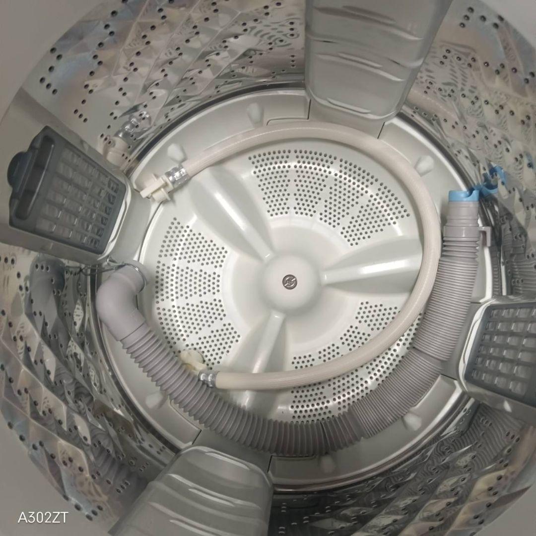 483 関東配送　洗濯機　大容量8キロ　エコナビ搭載　極美品　冷蔵庫も有