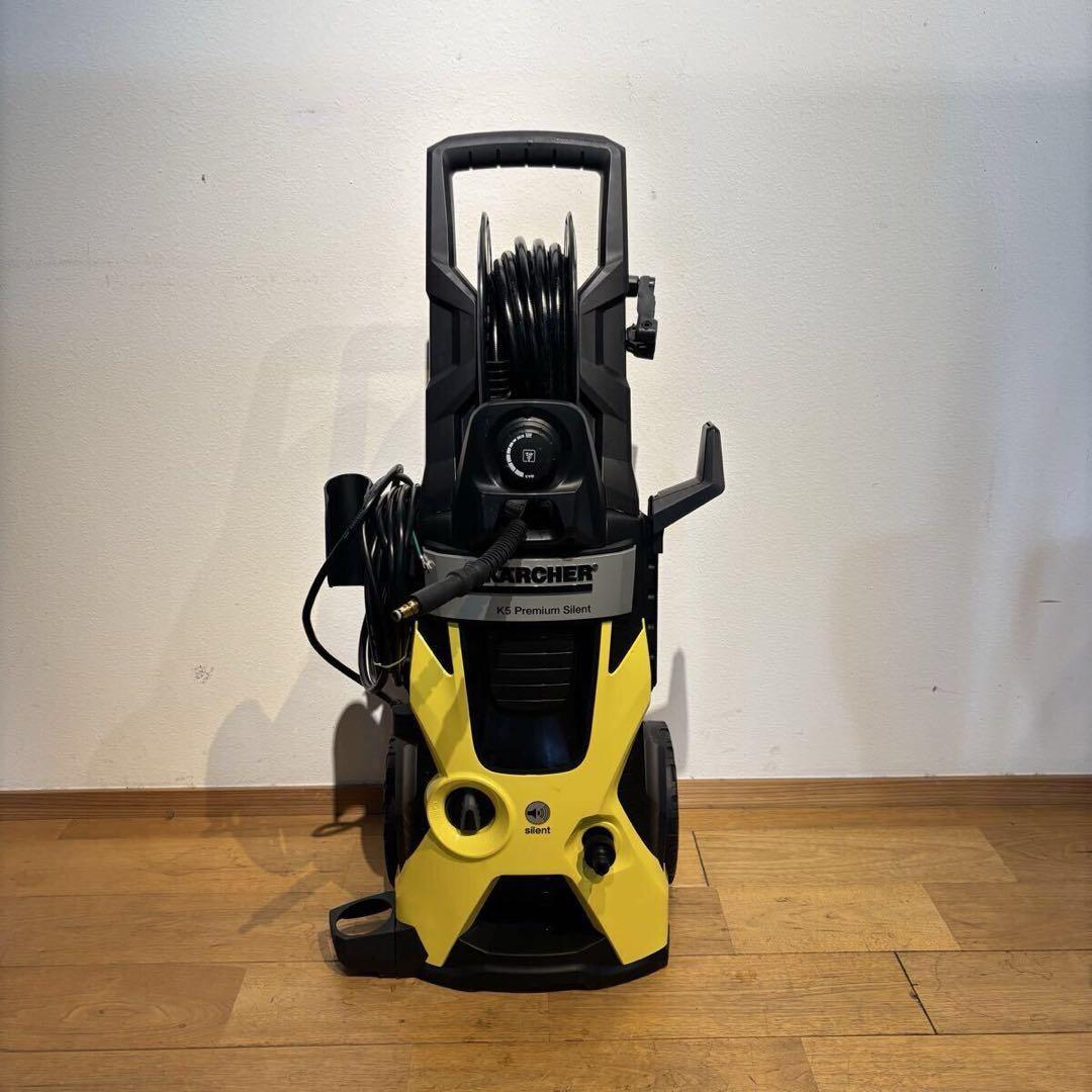 良品 KARCHER K5 プレミアムサイレント 2021年 高圧洗浄機 掃除