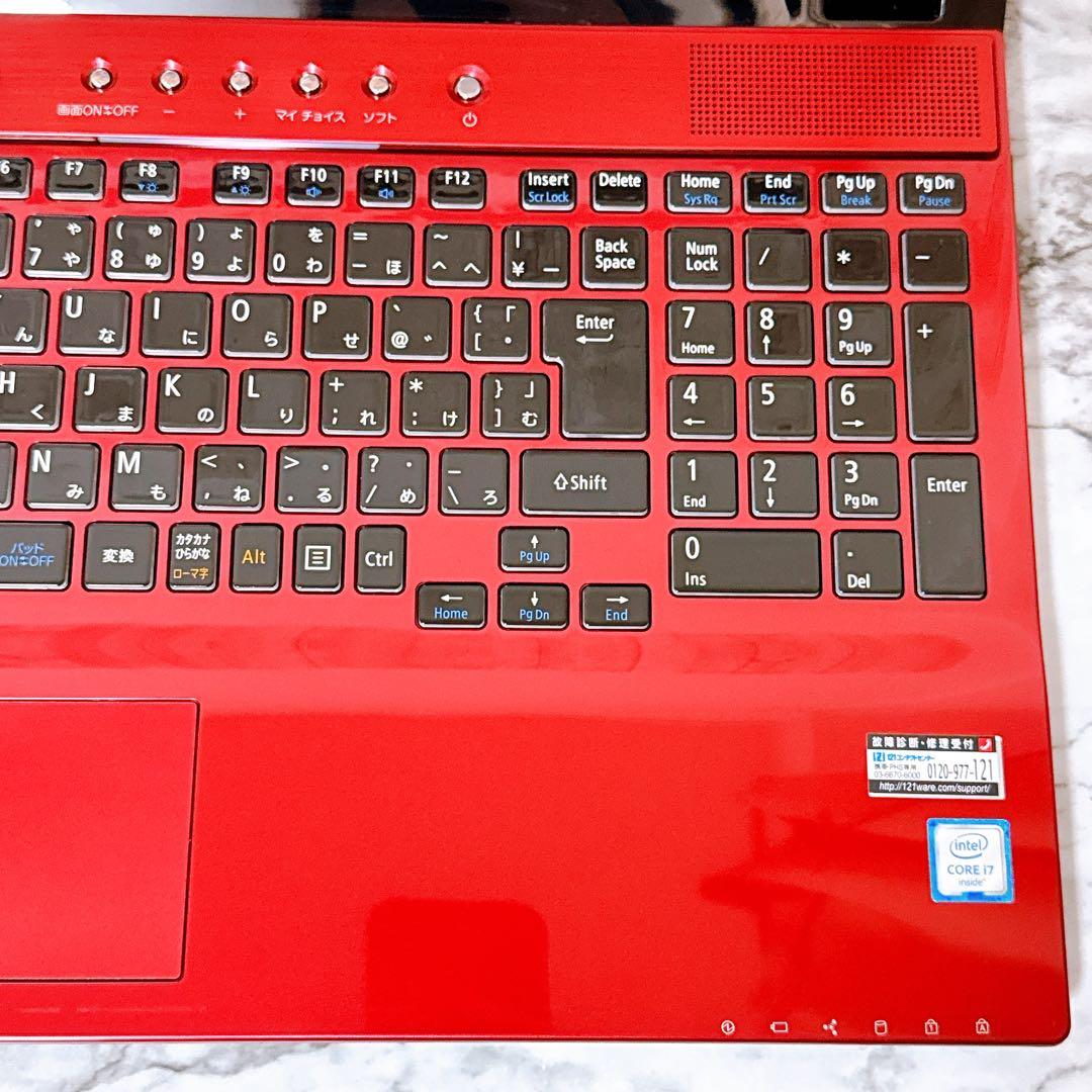 美品‼すぐ使えるパソコン✨高性能i7＆メモリ8GB 超大容量✨カメラ タッチ液晶