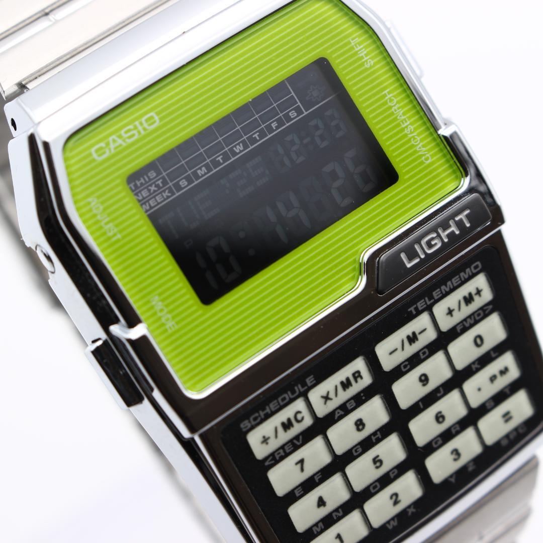美品 CASIO Data Bank データバンク メンズ 腕時計 廃盤 希少