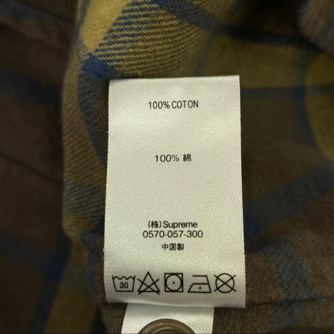 ヒステリックグラマー シュプリーム Supreme チェック　ネルシャツ　M