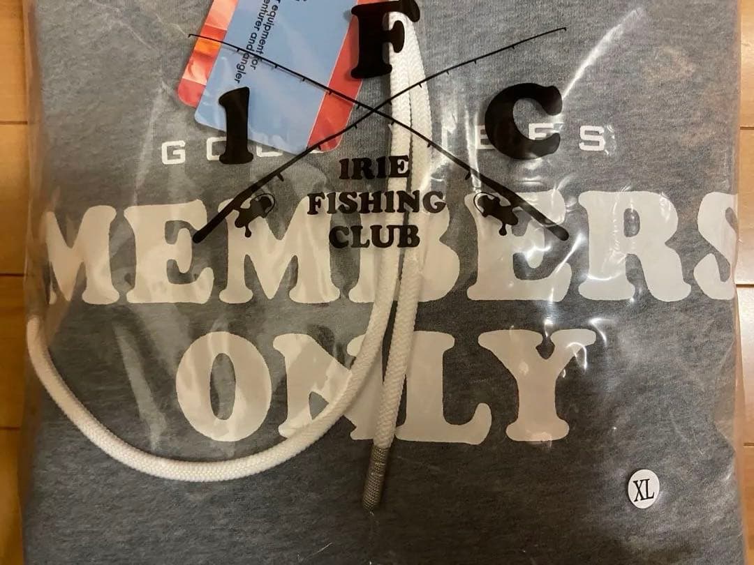 アイリーフィッシングクラブ　限定パーカー　グレーXL