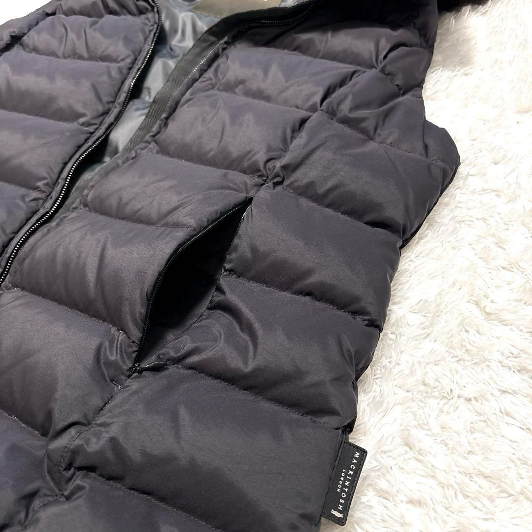 美品✨MACKINTOSH LONDON フォックスファー 3wayダウンベスト