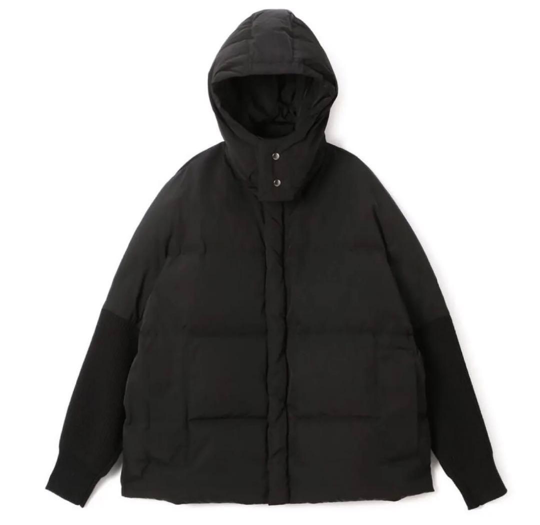 mtmodelist クリースナイロンエコダウンジャケット