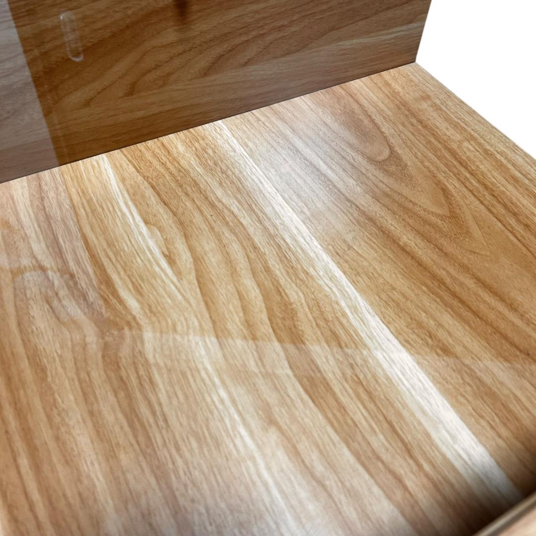 【送料無料】ドレッサーテーブル 木製ローテーブル 引き出し収納付き