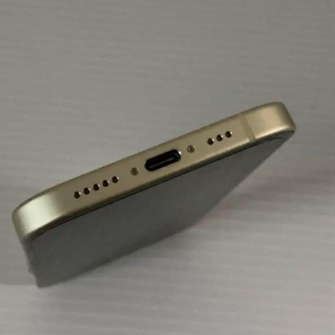 iPhone 15イエロー+ USB-Cケーブル・ケース128GB SIMフリー