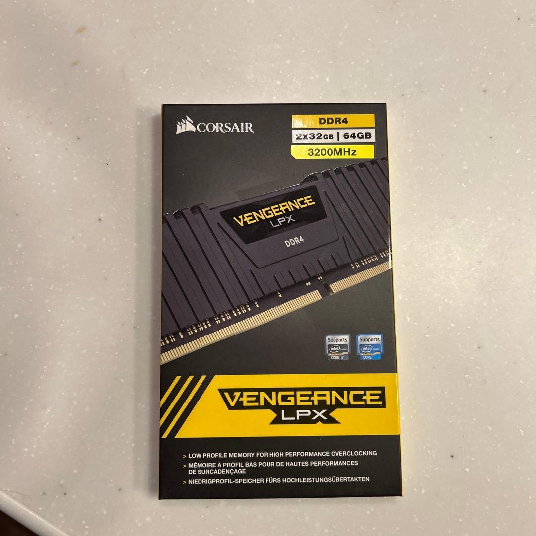 DDR4 32×2 3200MHzメモリ