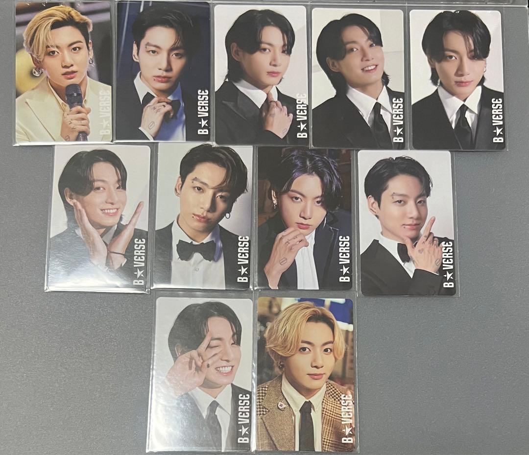 B★VERSE トレカ ジョングク グク コンプリートセット