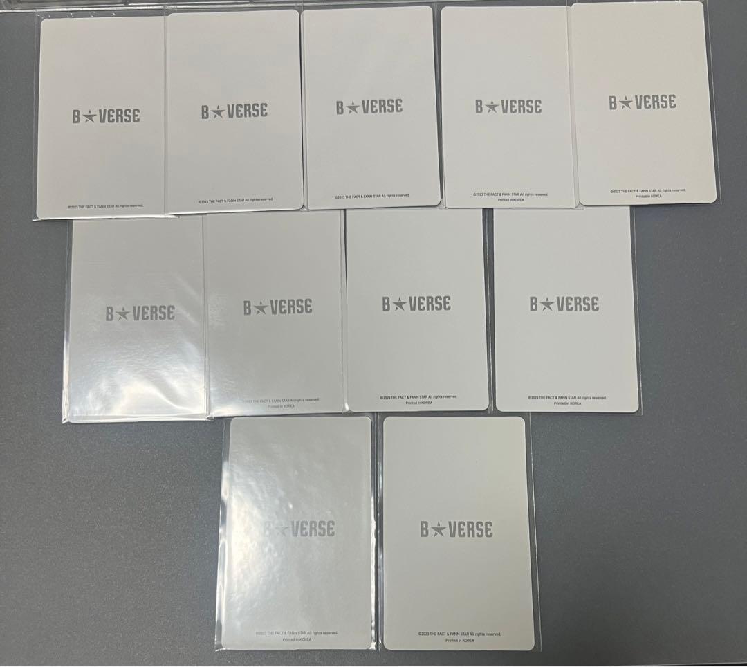 B★VERSE トレカ ジョングク グク コンプリートセット