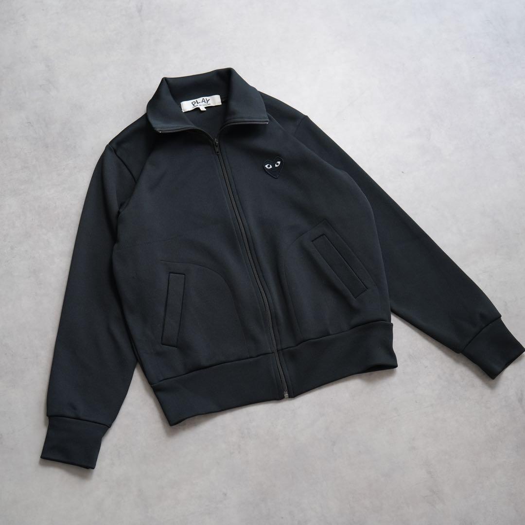 PLAY COMMEdesGARCONS ジップ スウェットシャツ ジャージー
