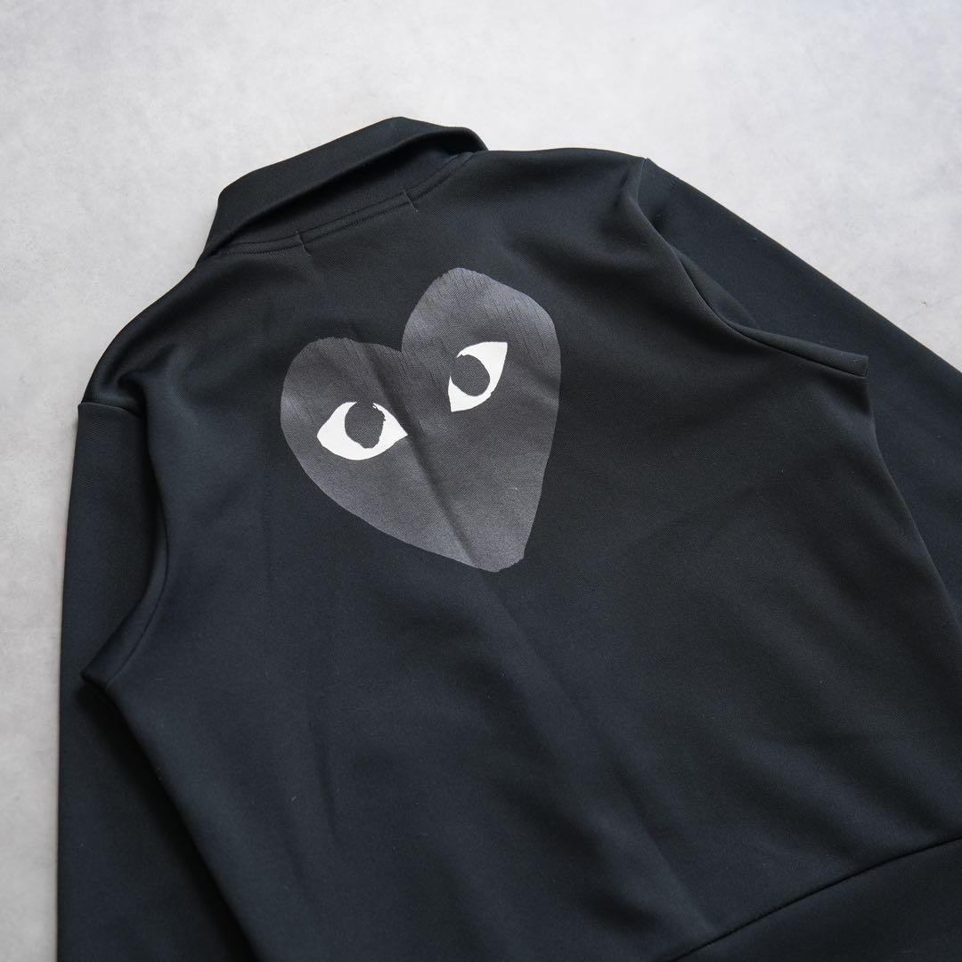 PLAY COMMEdesGARCONS ジップ スウェットシャツ ジャージー