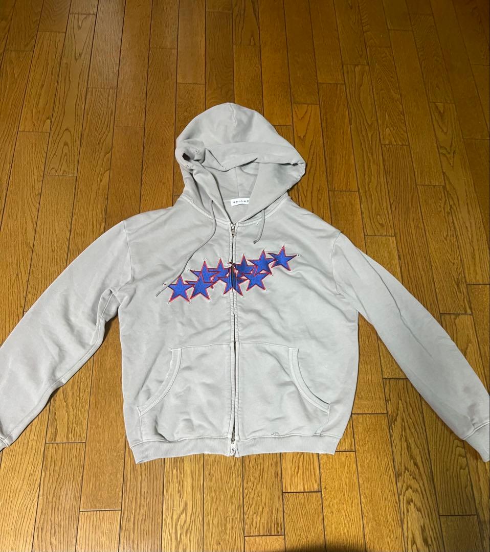 valladジップパーカー