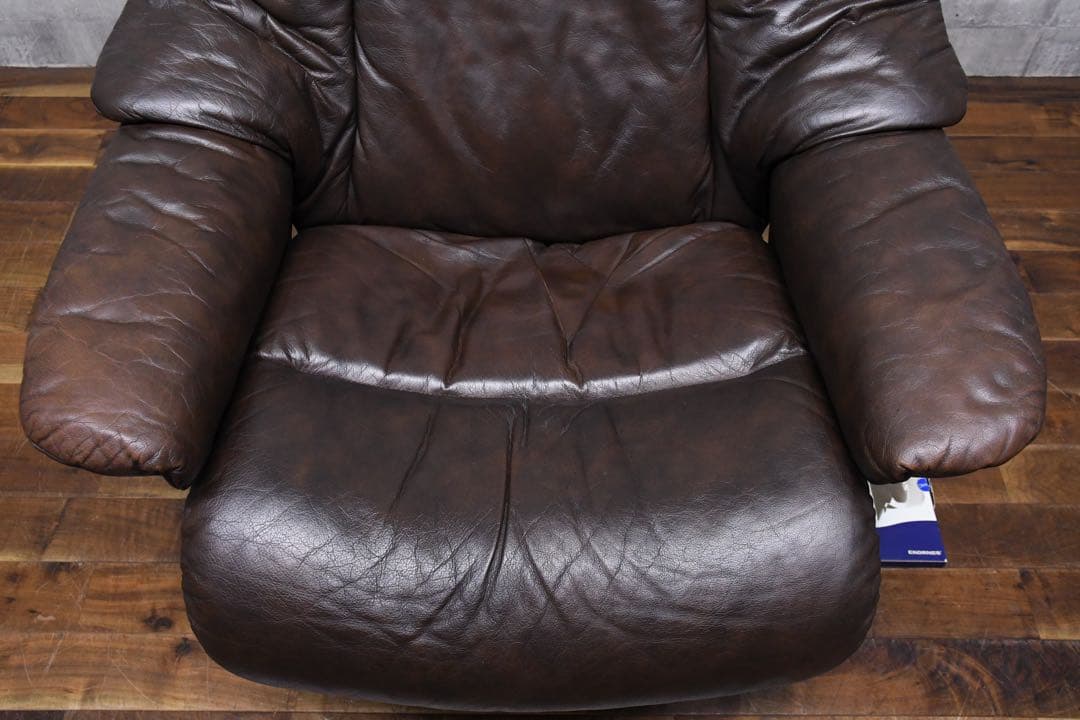 EAK44 エコーネス ストレスレスチェア レノ Mサイズ ダークブラウン系