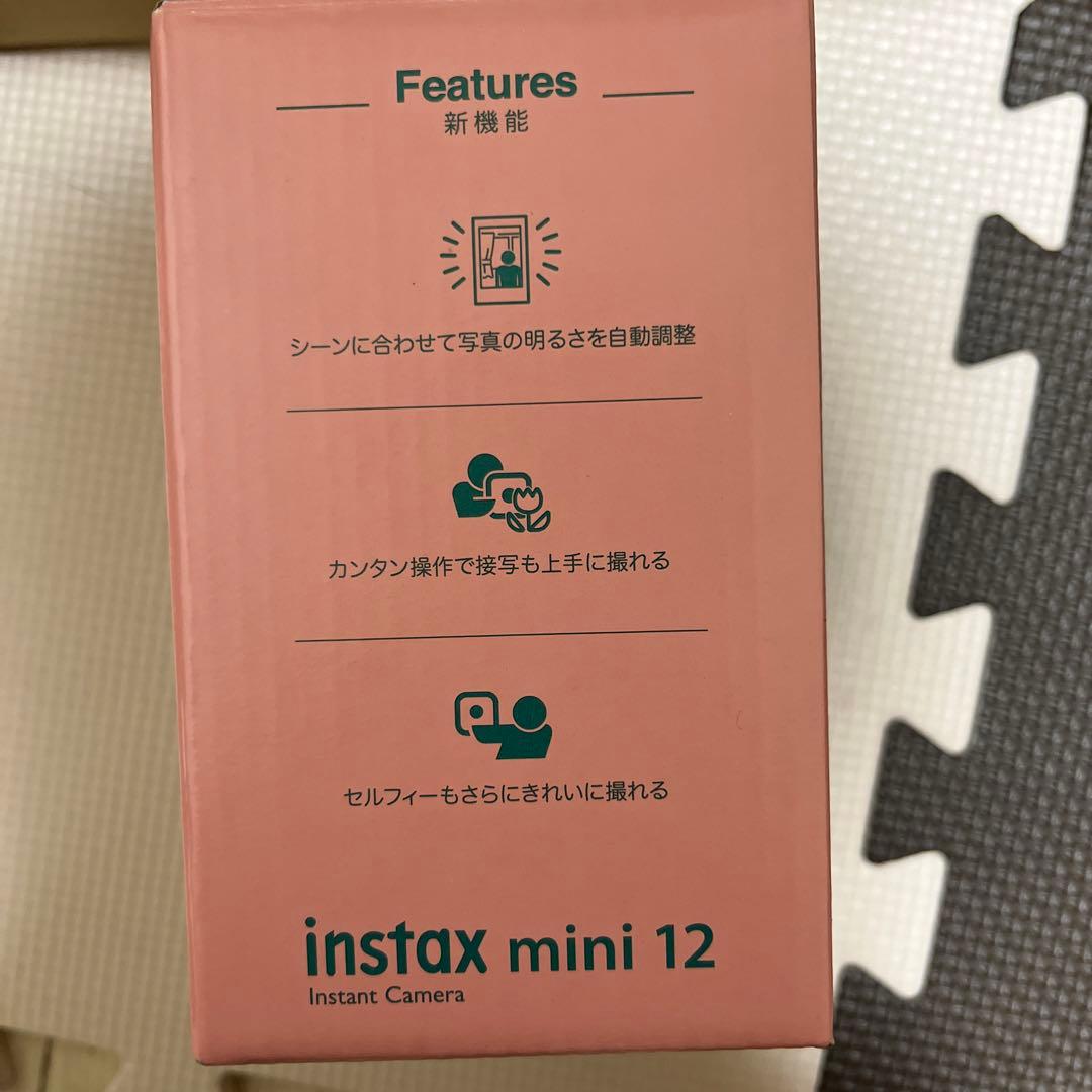 富士フイルムチェキ インスタントカメラ instax mini 12