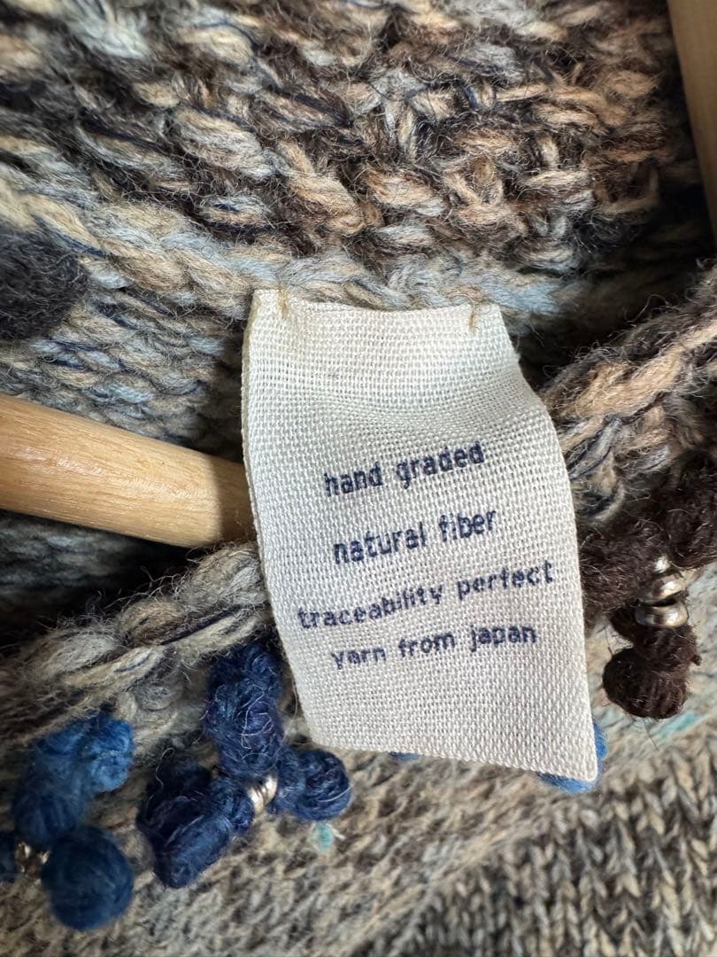 モチャ&チャコ　45R Badou-R ウールカーディガン