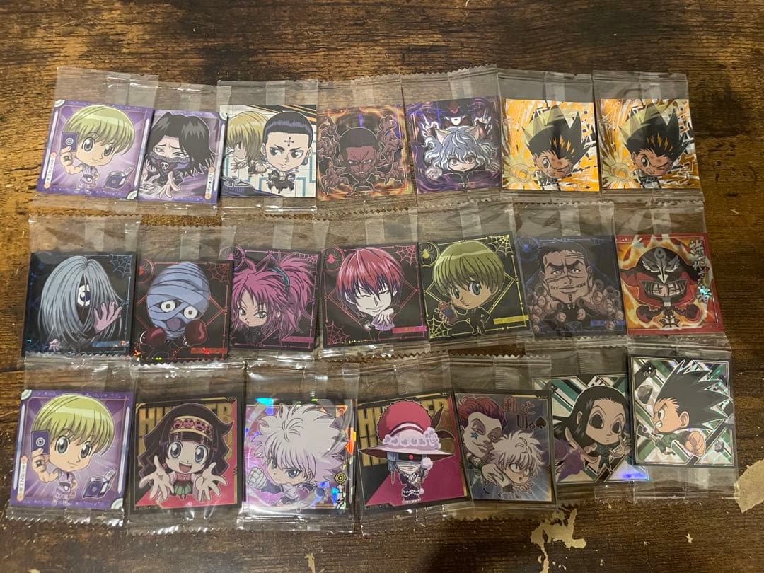 【計132枚】ハンターハンター ウエハース まとめ売り 1弾コンプ、2.3弾セミ