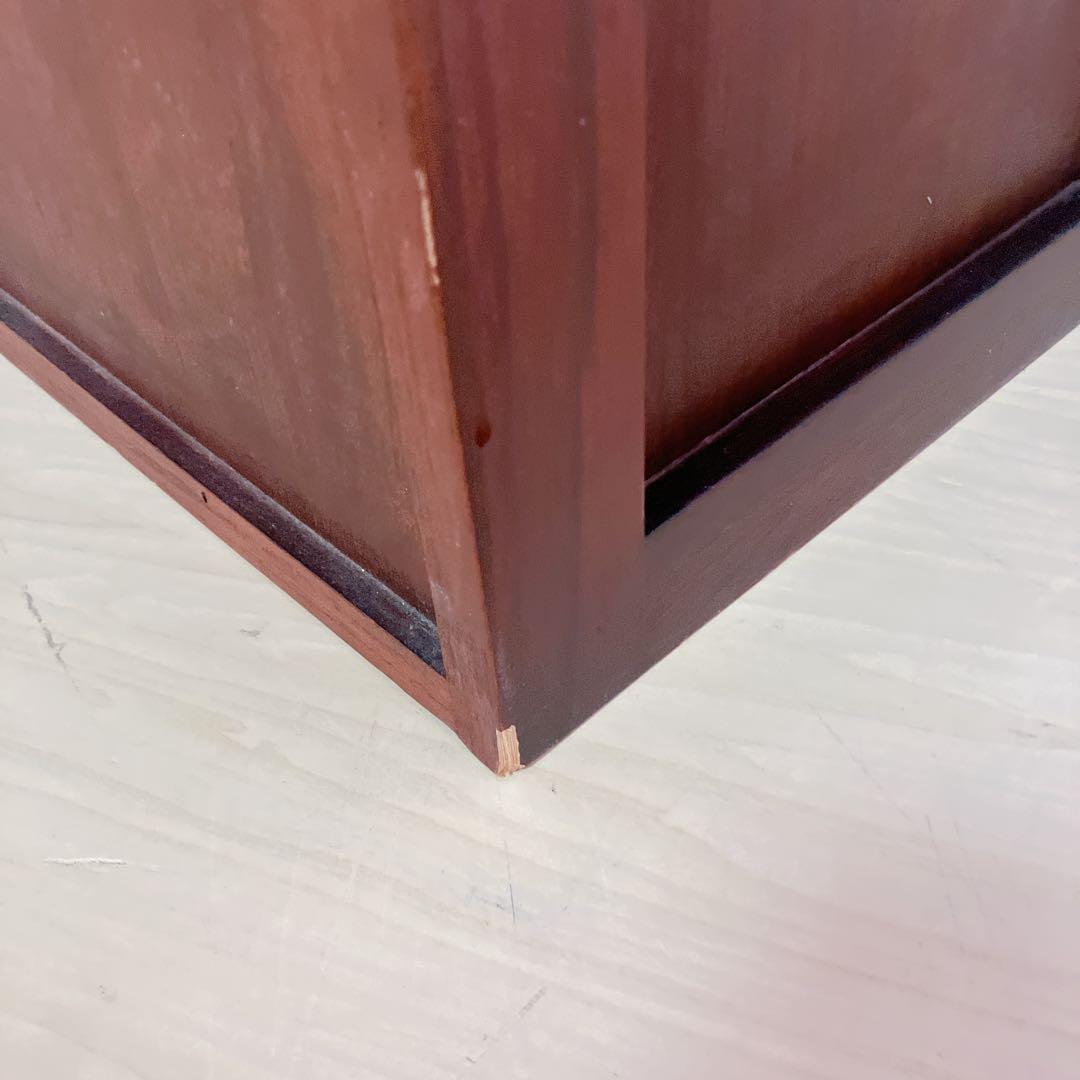 電話台　FAX台　キャビネット　12引き出し　2トビラ　サイドチェスト