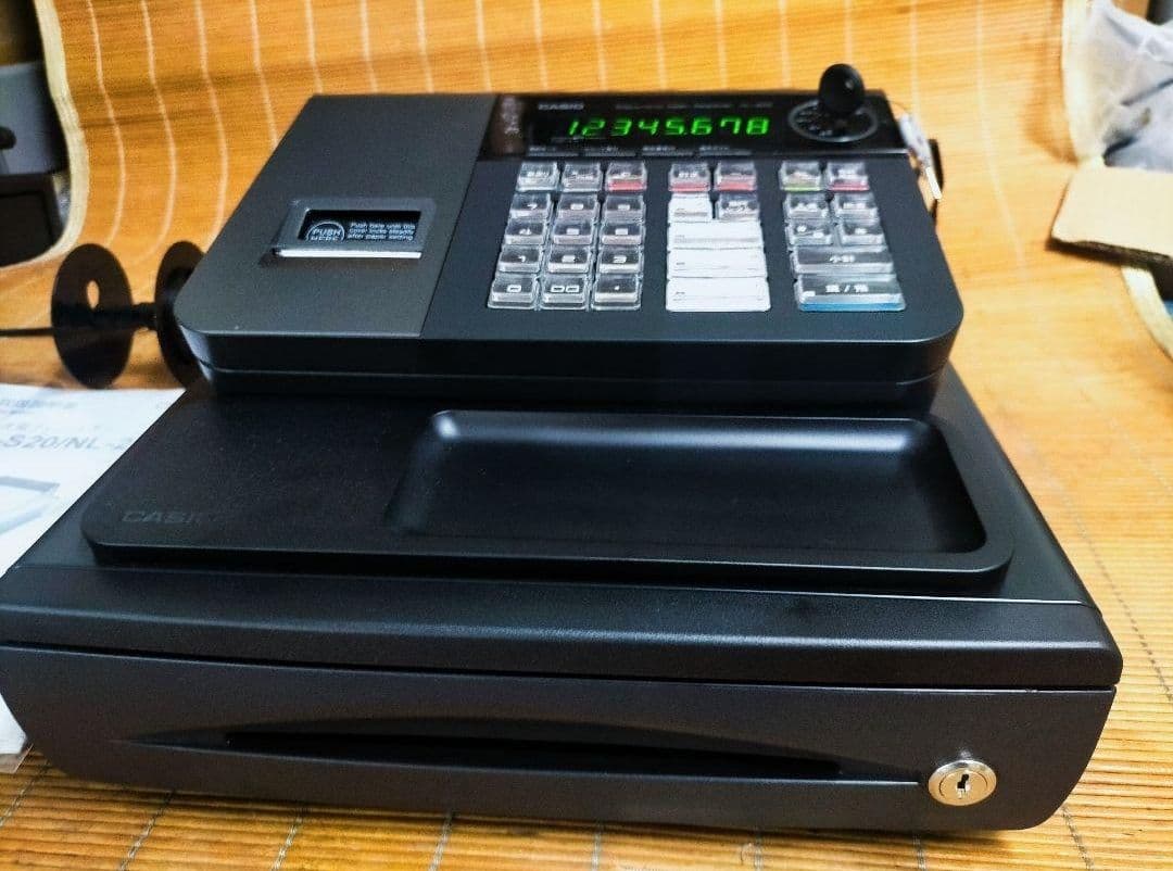 カシオレジスター　SE-S20/NL200　人気機種　送料無料　101101