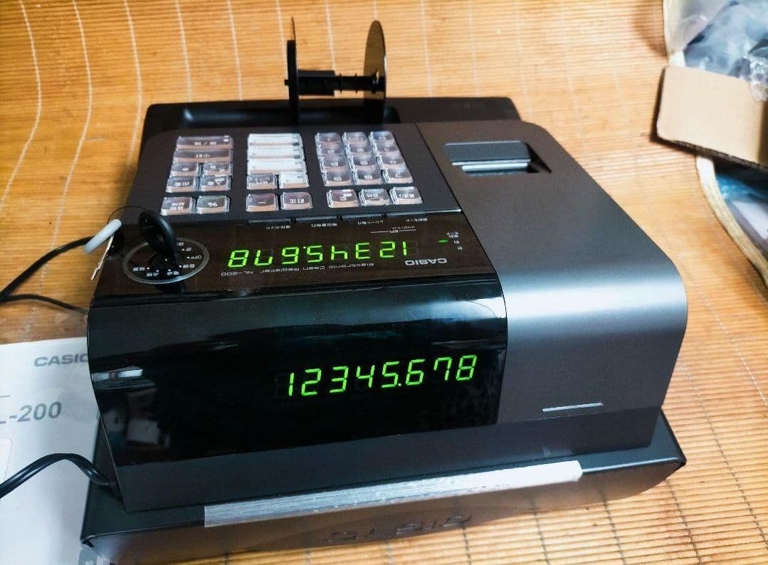 カシオレジスター　SE-S20/NL200　人気機種　送料無料　101101