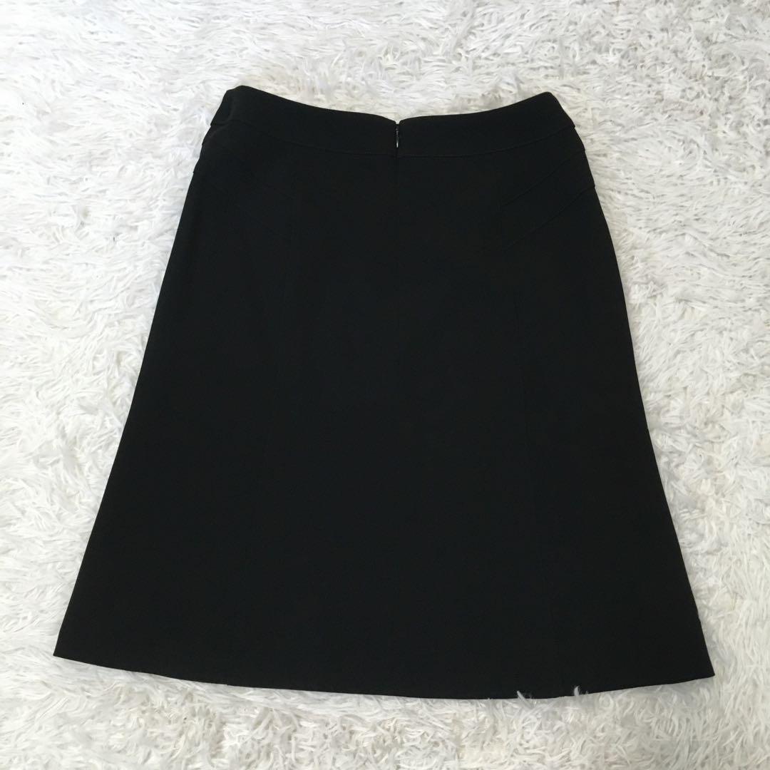 美品　23区　スリーピース　ジャケット　パンツ　スカート　ブラック　サイズL