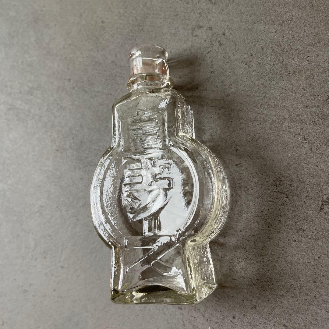 白玉ソース　アンティーク　ガラスボトル　大日本大阪野村吟醸　注ぎ口汚れあり希少