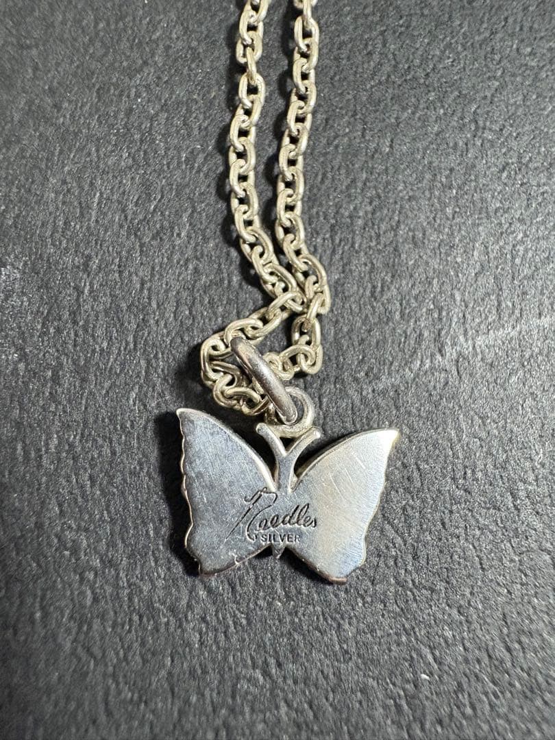 Needles シルバー パピヨンネックレス