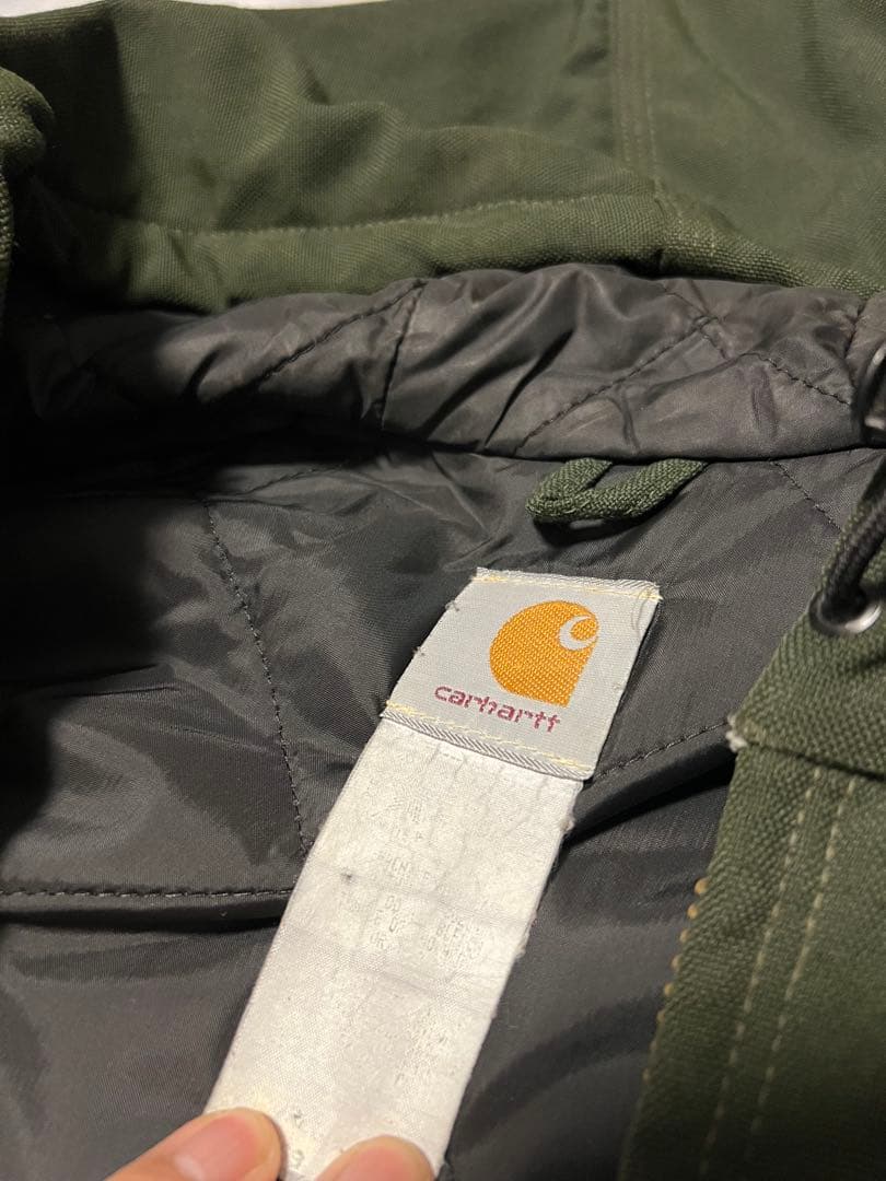【値下げ中】 Carhartt（カーハート）アクティブジャケット　オリーブ　XL